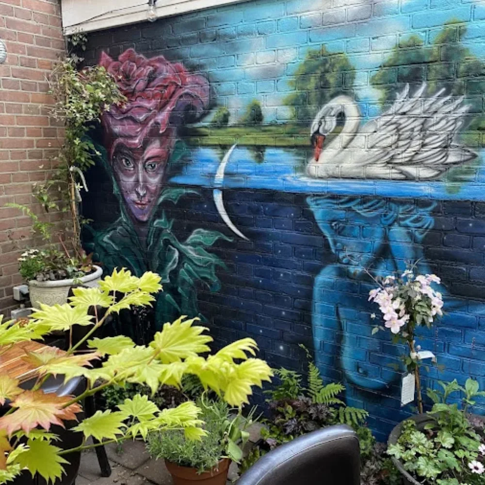 De tuin van Ludique in Delft 1