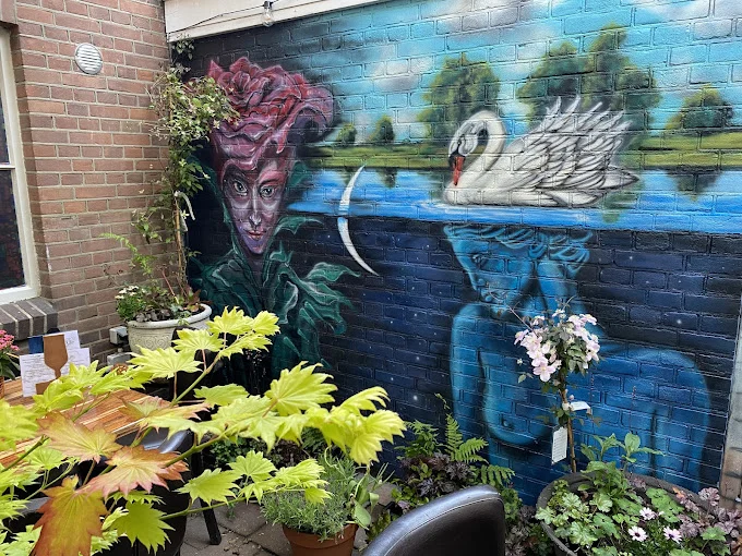 Tuin Restaurant Ludique in Delft